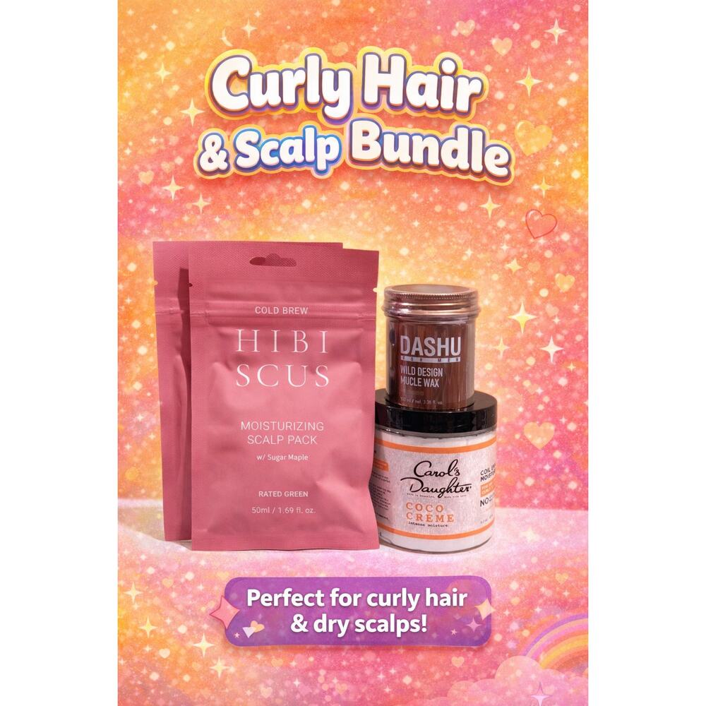 #47-48 $62 Retail Ultimate Curly Hair & Scalp Bundle